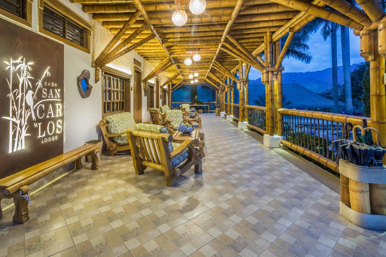 Hotel Casa San Carlos Lodge Pereira Combia Екстер'єр фото
