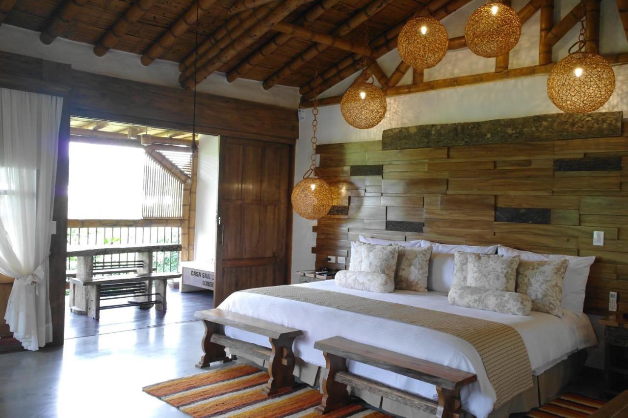 Hotel Casa San Carlos Lodge Pereira Combia Екстер'єр фото